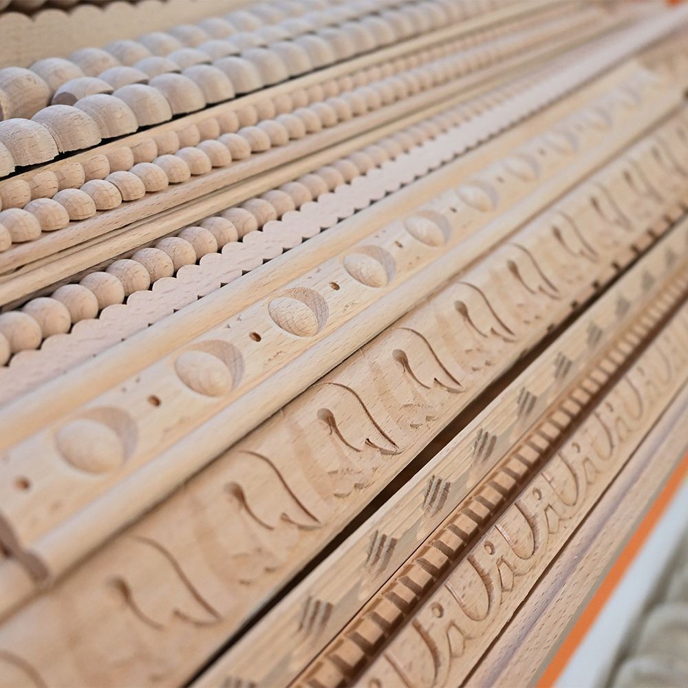 Na lesenih letvah Naturtrend lahko najdete tako klasične kot sodobne vzorce.