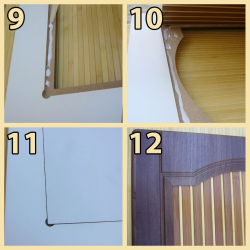 Letar du efter väggskyddande väggbeklädnad? Välj väggskydd av naturlig bambu, väggpaneler av bambu. Isolerande och slitstark. Kan användas för att tillverka dörrinsatser och skjutdörrar hemma.