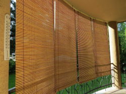 Standard size blinds made of natural bamboo for window awnings and conserving privacy. Check our wide selection of quality items on Naturtrend Shop!