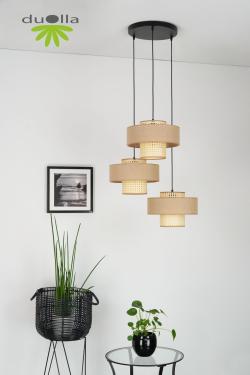 Design lámpa dekor thonet nádszövet burkolattal