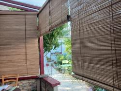 Jaluzele de exterior pentru verandă BC30, din bambus.